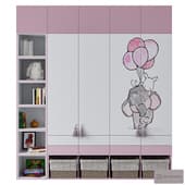 closet in the nursery