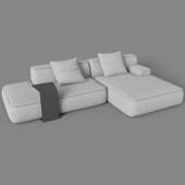 beds.one - aima modular sofa with teva table