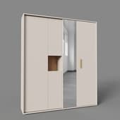 wardrobe bloodven-180-210 latte plywood