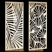 set of decorative panels 20