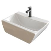 ceramic sink with mixer