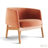 Collar armchair