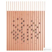 a stand with nail polishes