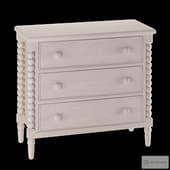 Marcellina Dresser Whitewash Chest of Drawers