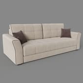 kamil sofa bed, beige (vegas 115) grey-brown (vegas 234)
