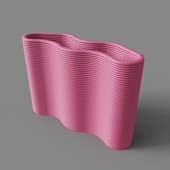 vase chayka pink