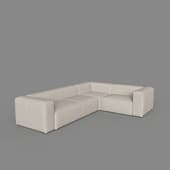 corner 4-seater sofa blok 320 x 230 cm beige