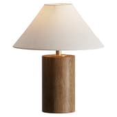 Oslo Natural Wood Artisan Lamp