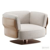 saki Armchair by minotti