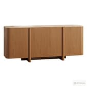 Veneer Marble Sideboard