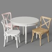 French Empire Play Table