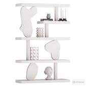 shelving (modern art hire gallery) by laura fulmin