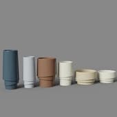 a series of vases element current furniture