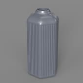 vase from the edge collection, 22cm tkano
