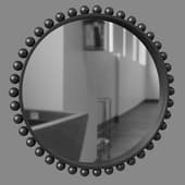 ramp wall mirror, designboom