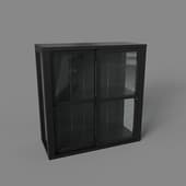 small cabinet, art. 310, 700x725nx310, black