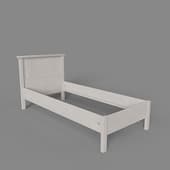 bed 90 low (without mattress cover 90x200), 385bp+l+bd, 1020x1000x2110, beige