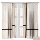 curtains in two colors 049