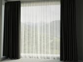 the perfect tulle with a curtain