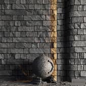 H76 Stone bricks | PBR | 4K