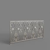 classic wrought iron railings