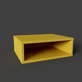 bedside table evaine-7 mustard