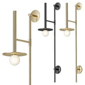 Visual Comfort Nodes KW1031 BBS Large Pivot Wall Sconce