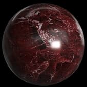 Baxter Ziggy Red Marble