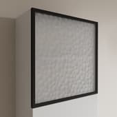 frosted corrugated glass