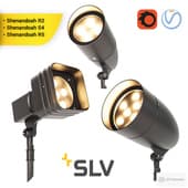 SHENANDOAH outdoor lamp set