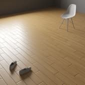 the parquet is light with offset