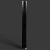 tubular radiator loten “grey ve" 4x2000