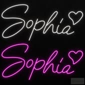 sofia neon sign