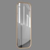 opral 180 solid teak mirror
