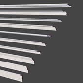 set of ceiling moldings (cornices) — classic profiles 200-209
