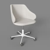 einara office chair light grey