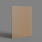 Wooden partition wall 05