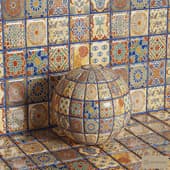 texture of tunis tile