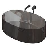 glass sink with mixer tap