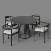 volan+hug dining group from mano factory 1