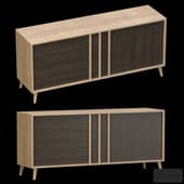 Chest of drawers with 3 drawers Malmo BMS