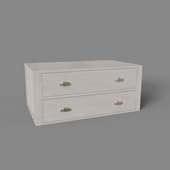 section with drawers for wardrobe, art. 391, 1000x460h600h, beige