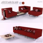 ARCO Sofa Side by side
