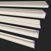 set of ceiling cornices 31-35