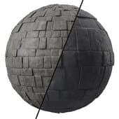 D322 Stone wall Materials | Sbsar Seamless PBR 4k