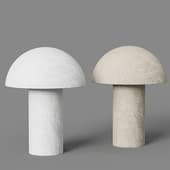 texture sleek table lamp, ø32x42 cm, beige bergenson bjorn