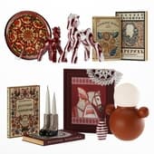decorative set in russian style