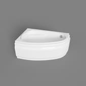 asymmetric bathtub joanna 140x90, left