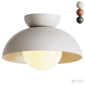 modern ceiling lamp modern bowl semi-fitted type