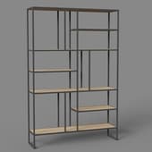 hoff loft-style shelving